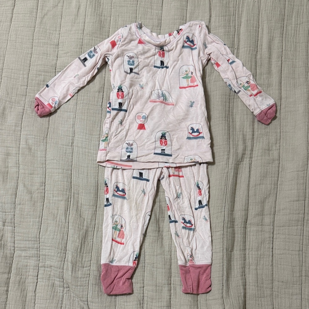 Angel Dear Light Pink Kids Pajama Set